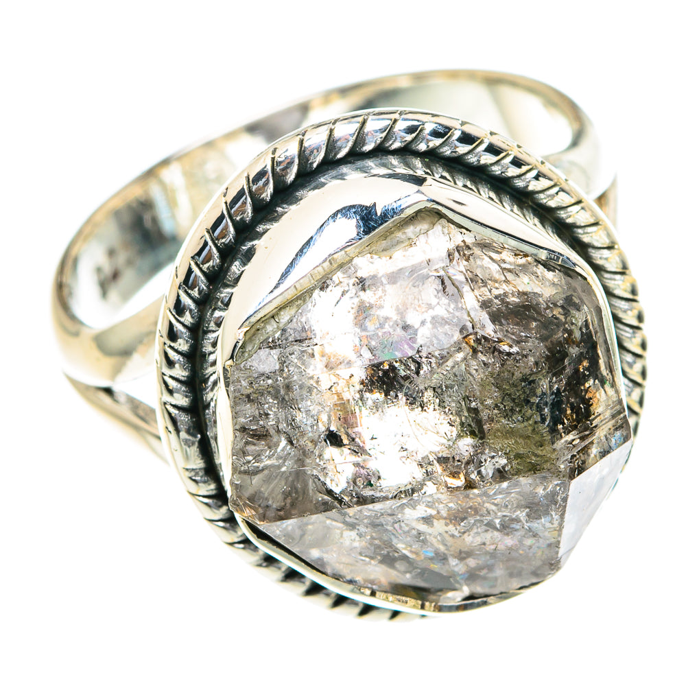 Herkimer Diamond Rings handcrafted by Anasilvercos - RING82169