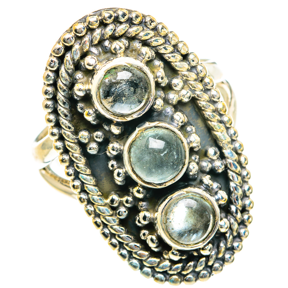 Aquamarine Rings handcrafted by Anasilvercos - RING82182