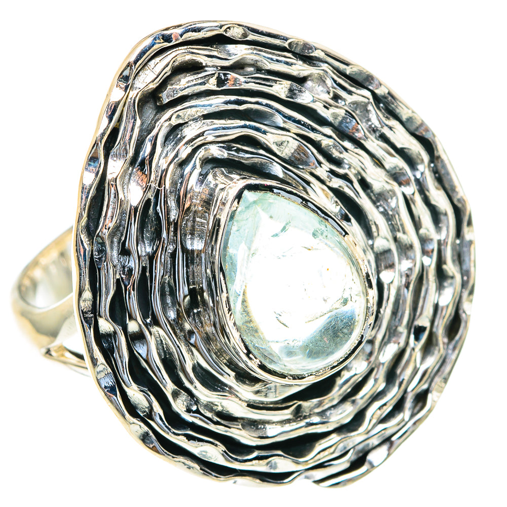 Aquamarine Rings handcrafted by Anasilvercos - RING82199 - Photo 2