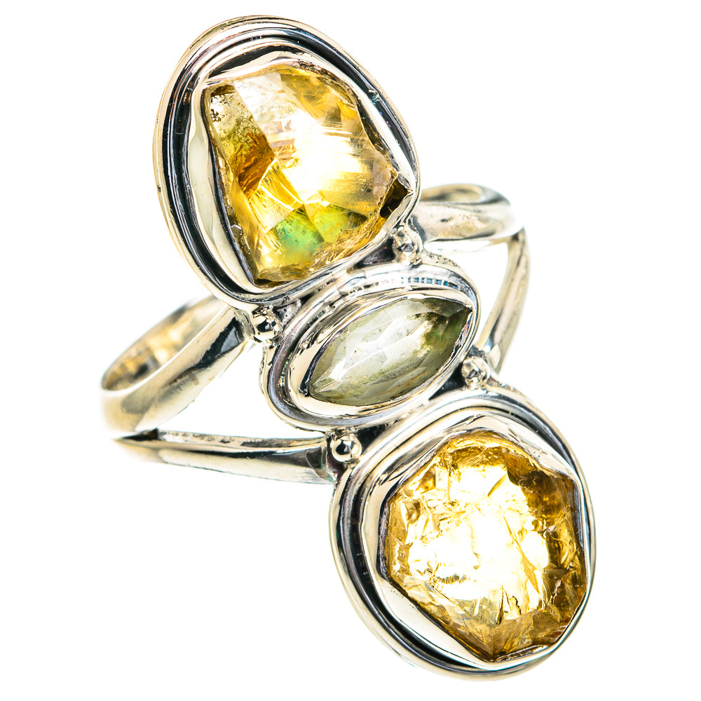 Citrine Rings handcrafted by Anasilvercos - RING82211