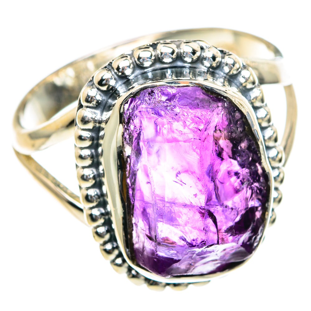 Amethyst Rings handcrafted by Anasilvercos - RING82215