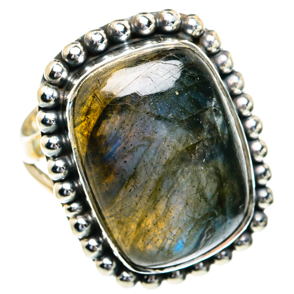 Labradorite Rings handcrafted by Anasilvercos - RING82229