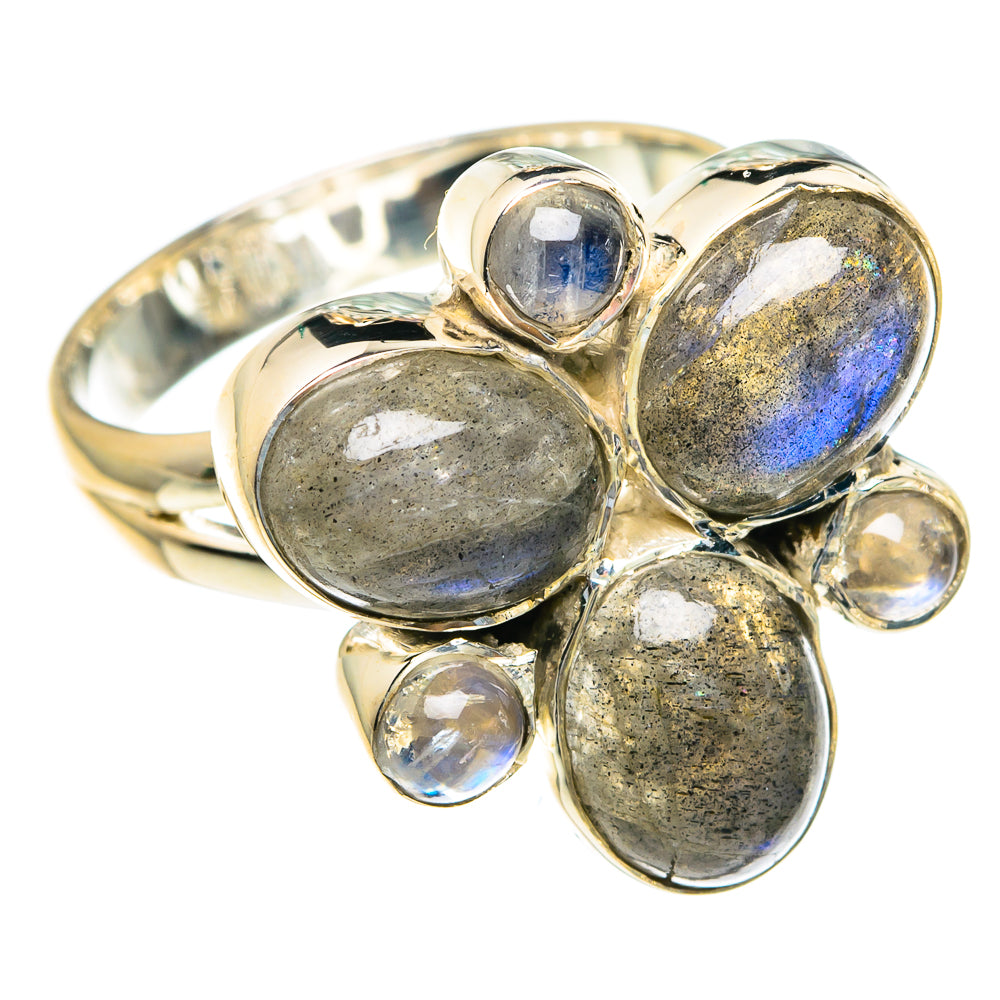Labradorite Rings handcrafted by Anasilvercos - RING82232