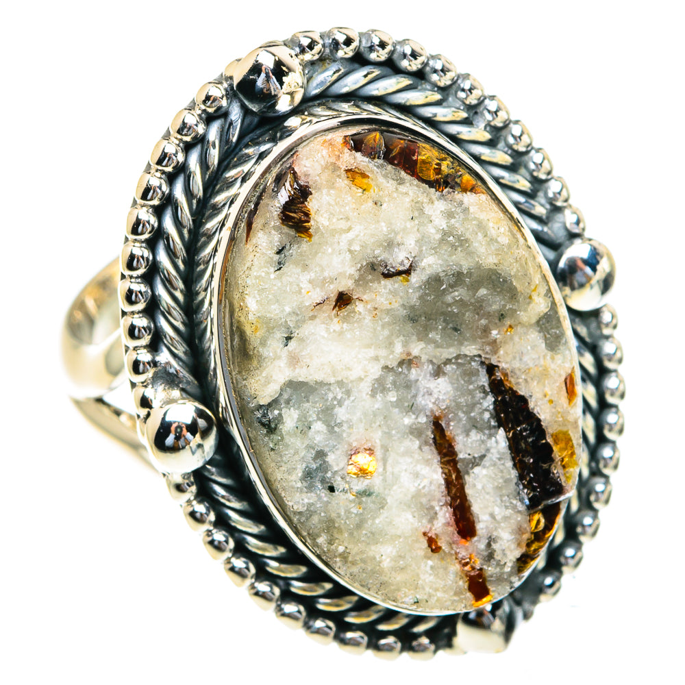 Astrophyllite Rings handcrafted by Anasilvercos - RING82241