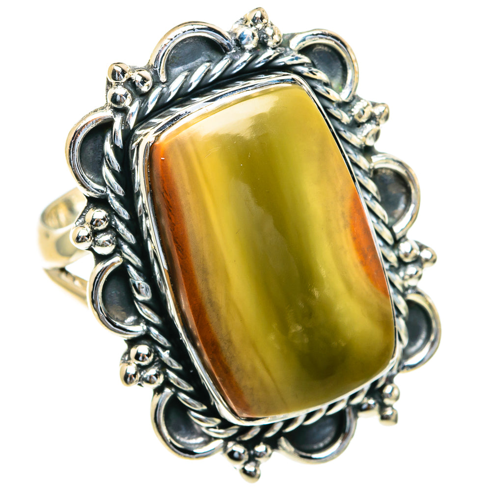 Willow Creek Jasper Rings handcrafted by Anasilvercos - RING82243