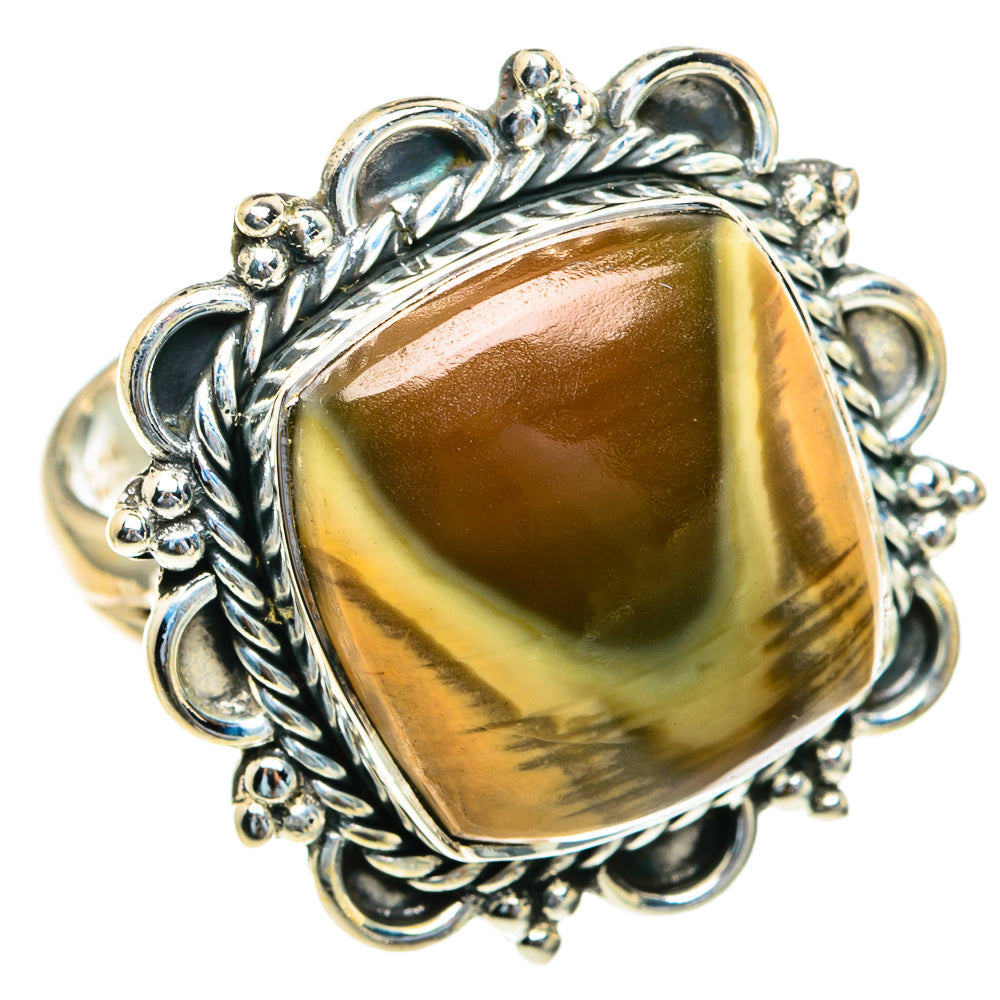 Willow Creek Jasper Rings handcrafted by Anasilvercos - RING82244