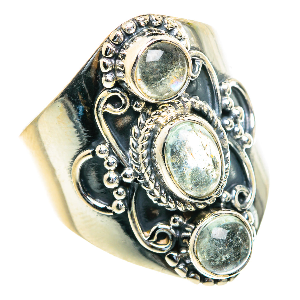 Aquamarine Rings handcrafted by Anasilvercos - RING82264