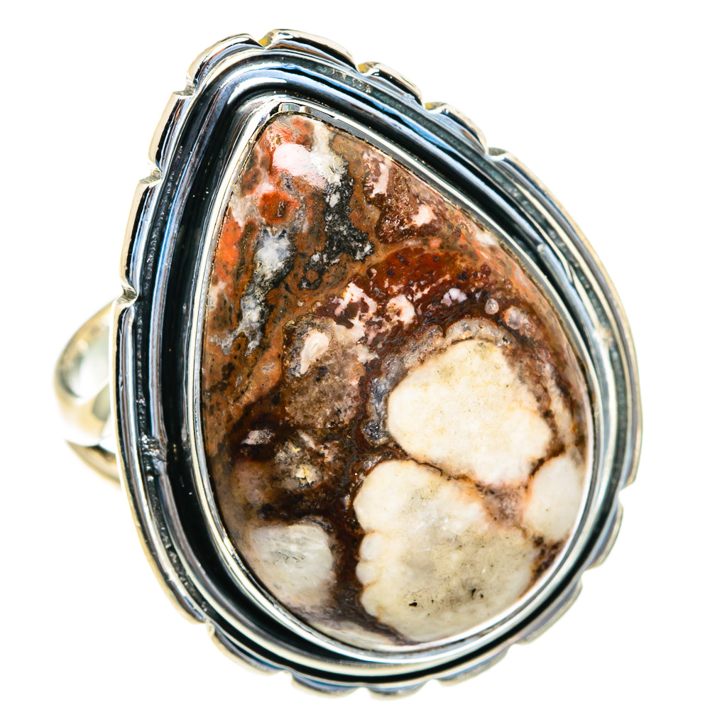 Peanut Wood Jasper Rings handcrafted by Anasilvercos - RING82285 - Photo 2