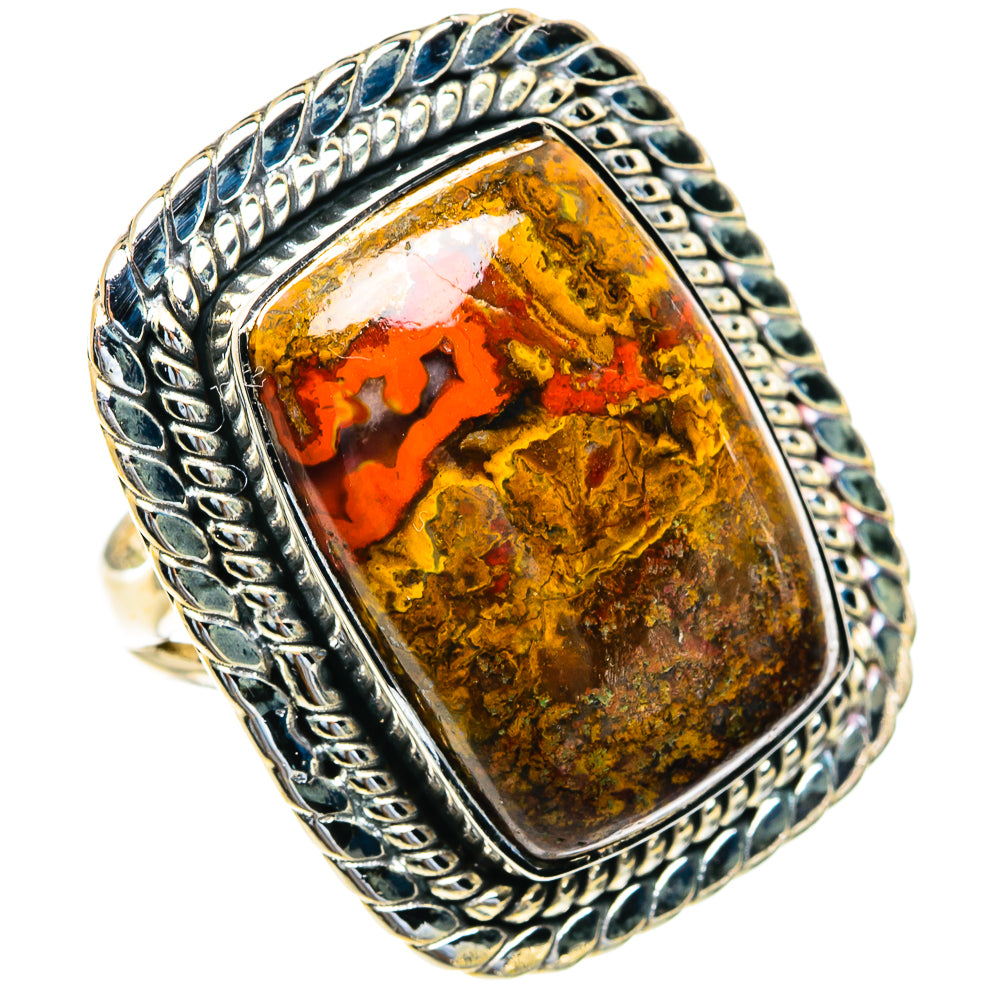 Moroccan Agate Rings handcrafted by Anasilvercos - RING82290 - Photo 2