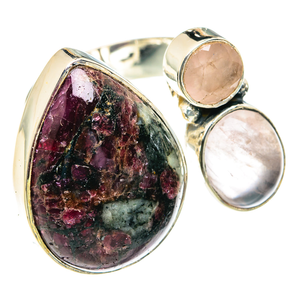 Russian Eudialyte Rings handcrafted by Anasilvercos - RING82295