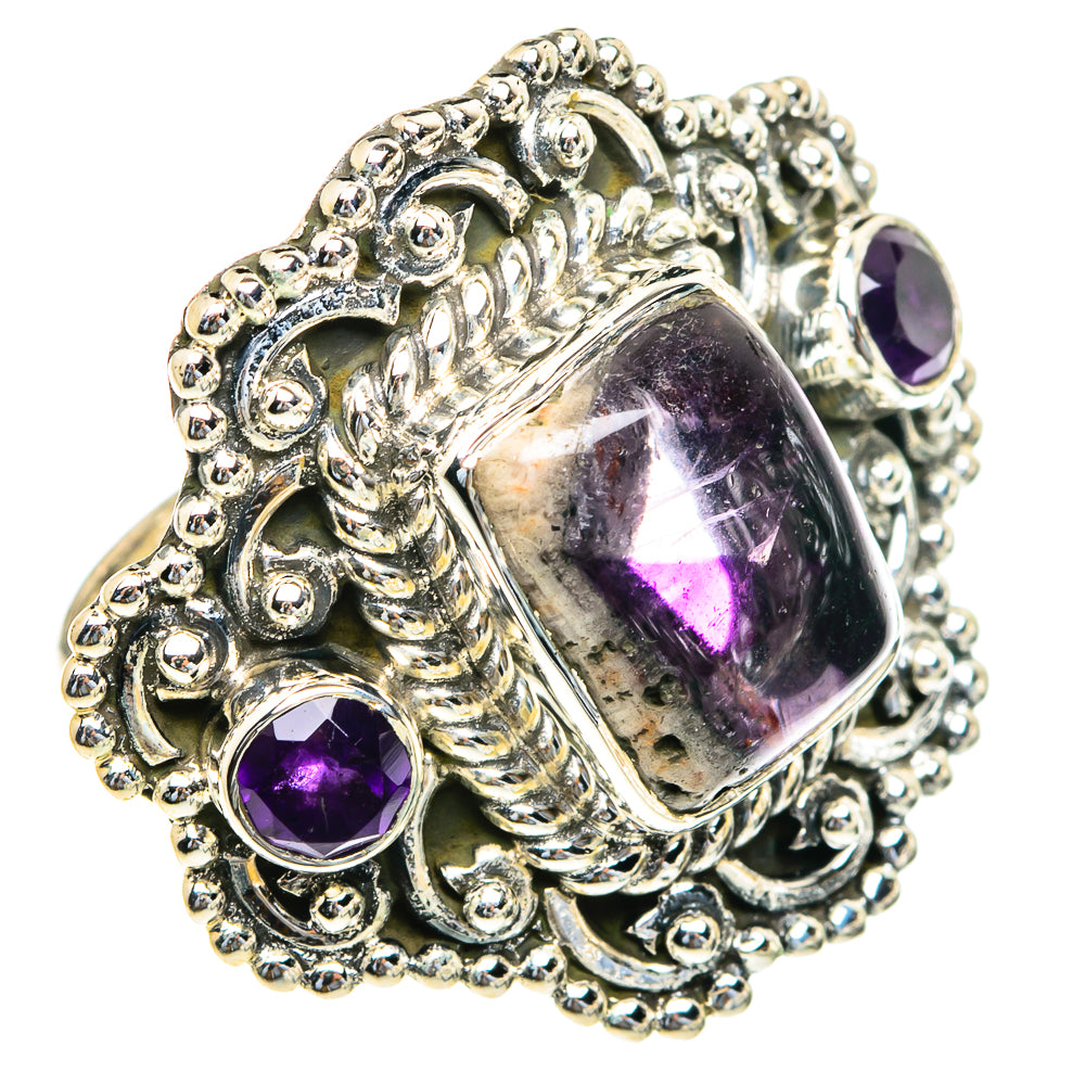 Amethyst Rings handcrafted by Anasilvercos - RING82297