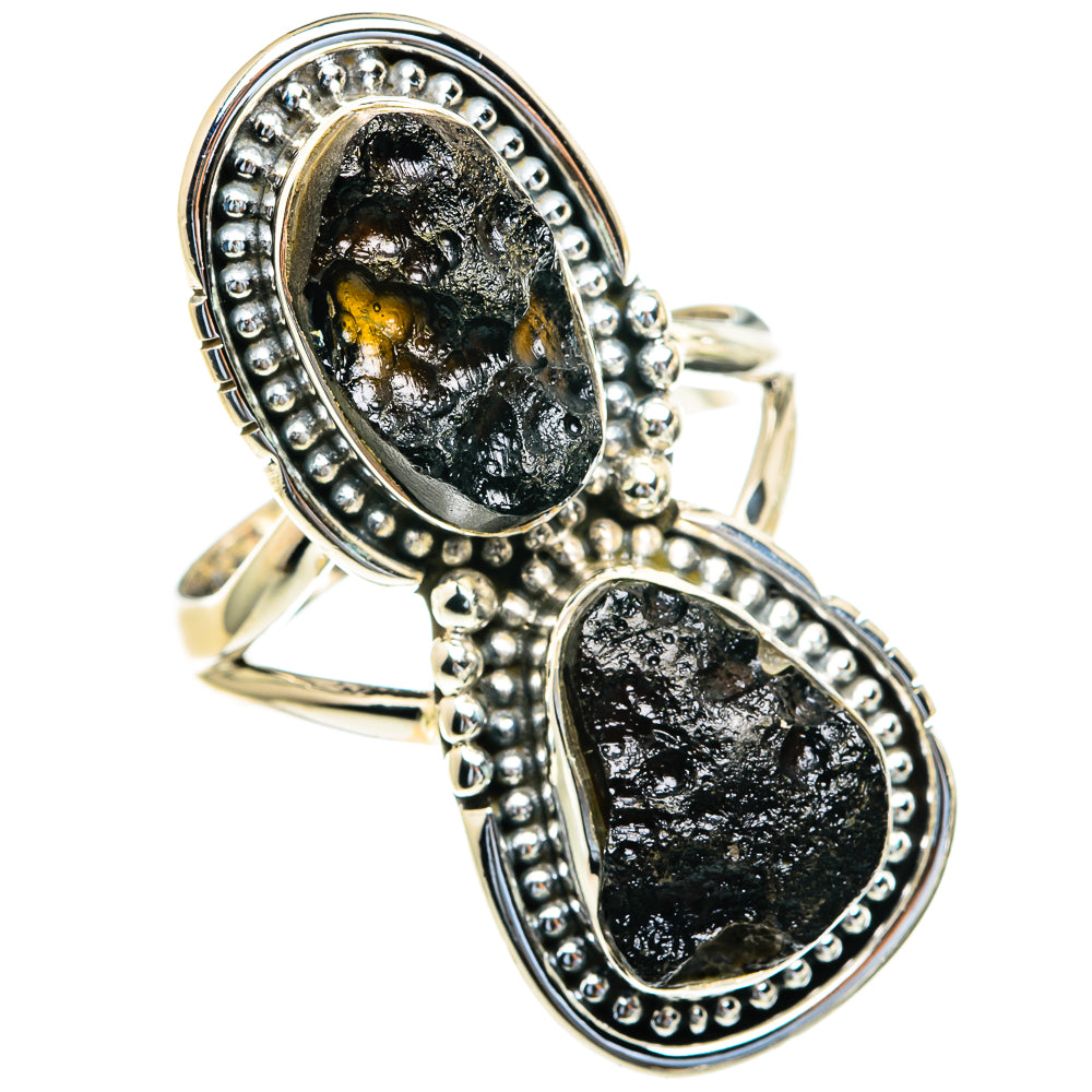 Tektite Rings handcrafted by Anasilvercos - RING82342