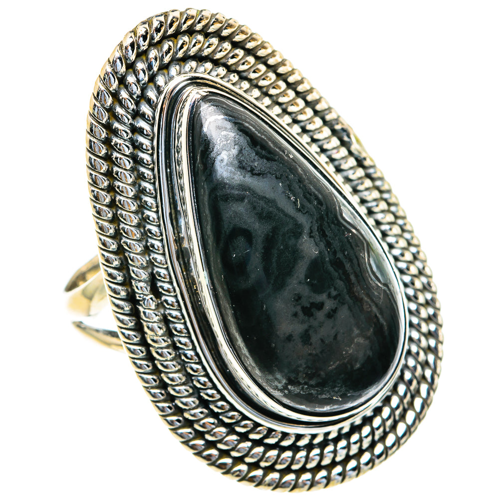 Psilomelane Rings handcrafted by Anasilvercos - RING82343 - Photo 2