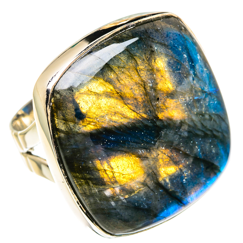 Labradorite Rings handcrafted by Anasilvercos - RING82374