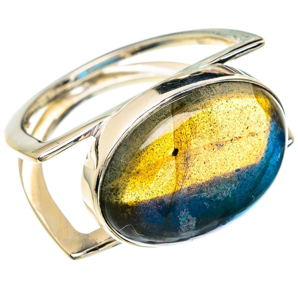 Labradorite Rings handcrafted by Anasilvercos - RING82397