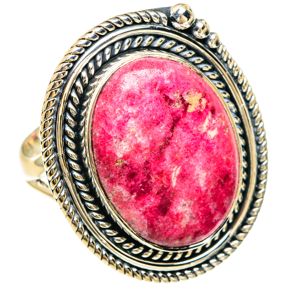 Thulite Rings handcrafted by Anasilvercos - RING82480