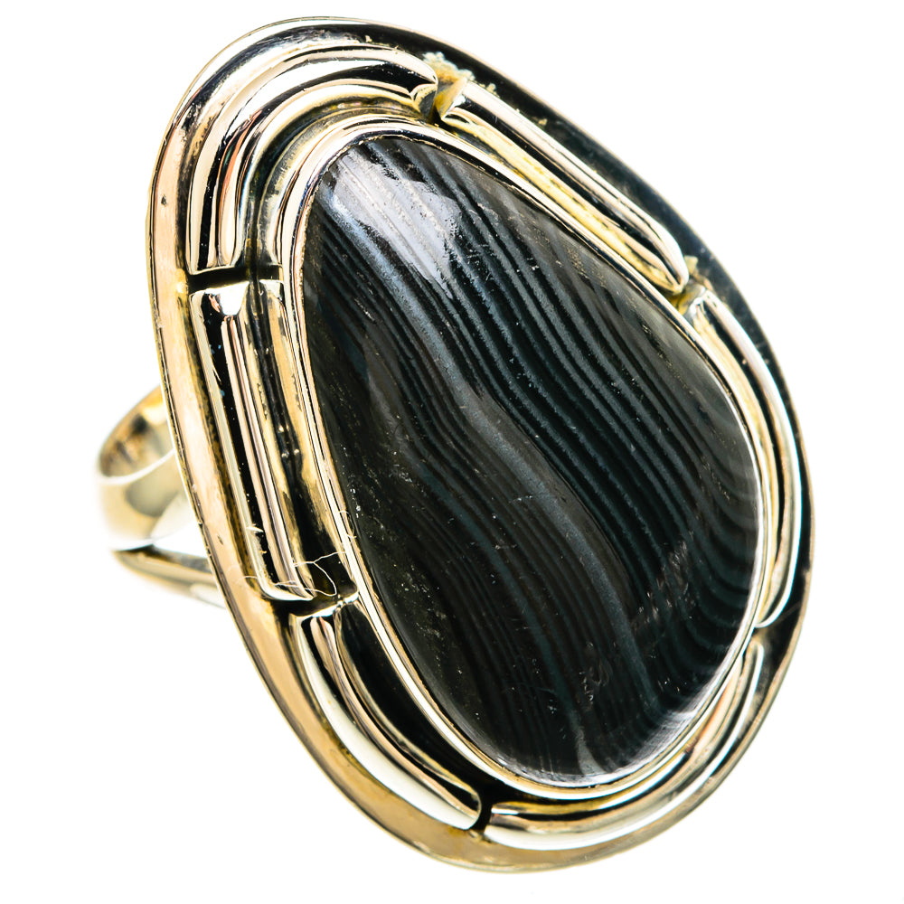 Psilomelane Rings handcrafted by Anasilvercos - RING82528