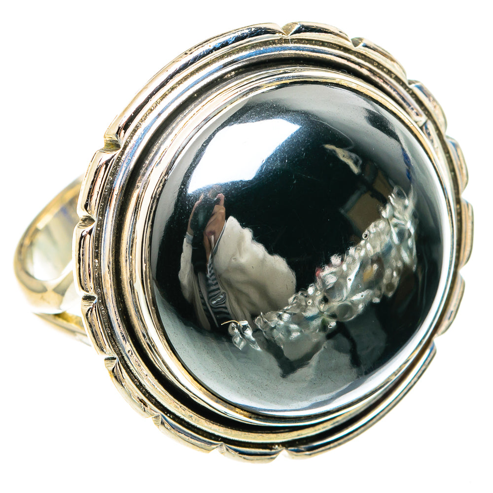 Hematite Rings handcrafted by Anasilvercos - RING82562