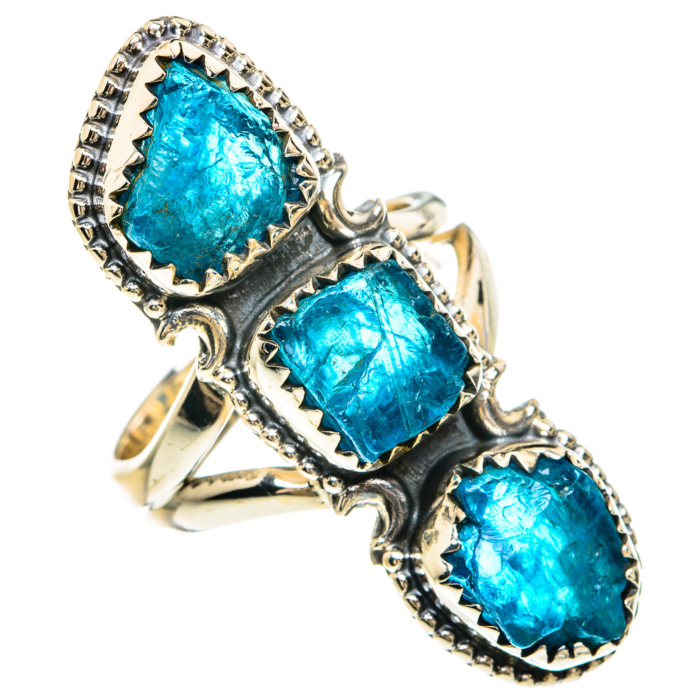 Apatite Rings handcrafted by Anasilvercos - RING82566