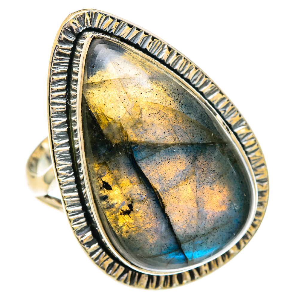 Labradorite Rings handcrafted by Anasilvercos - RING82568