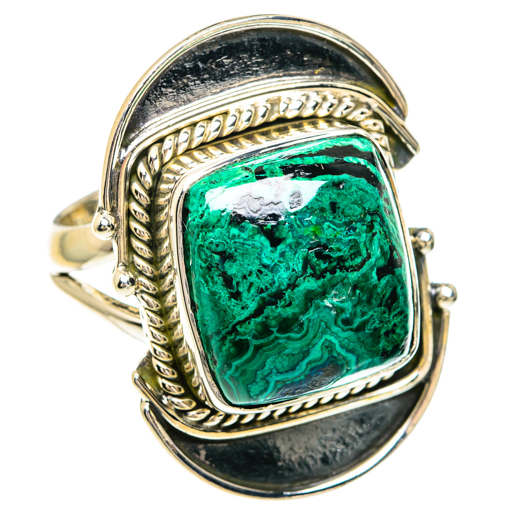 Chrysocolla Rings handcrafted by Anasilvercos - RING82577
