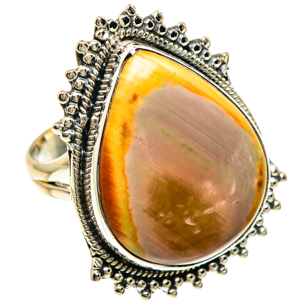 Imperial Jasper Rings handcrafted by Anasilvercos - RING82582