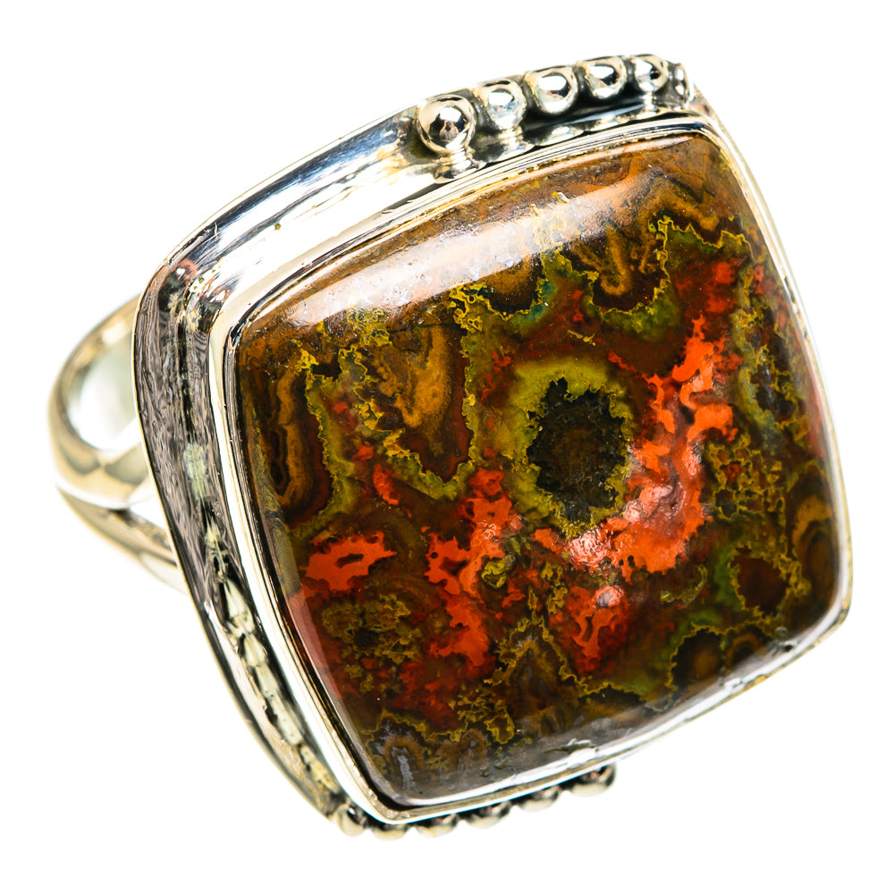 Moroccan Agate Rings handcrafted by Anasilvercos - RING82584