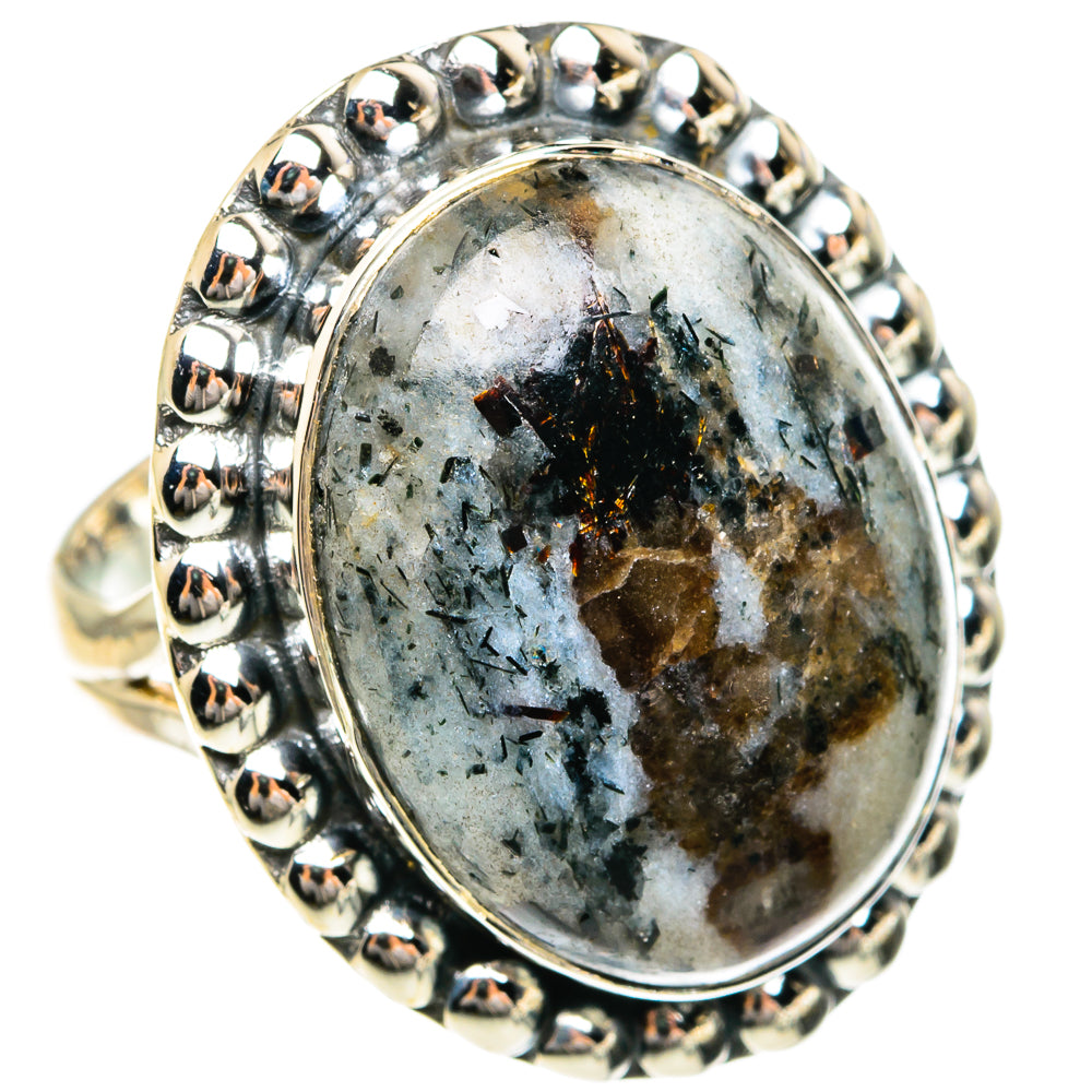 Astrophyllite Rings handcrafted by Anasilvercos - RING82585 - Photo 2