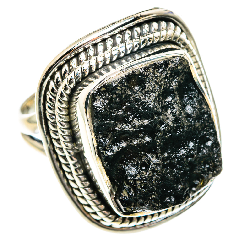 Tektite Rings handcrafted by Anasilvercos - RING82596 - Photo 2