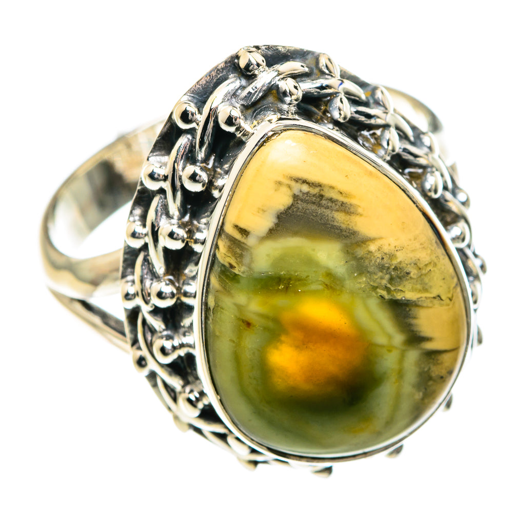 Willow Creek Jasper Rings handcrafted by Anasilvercos - RING82615