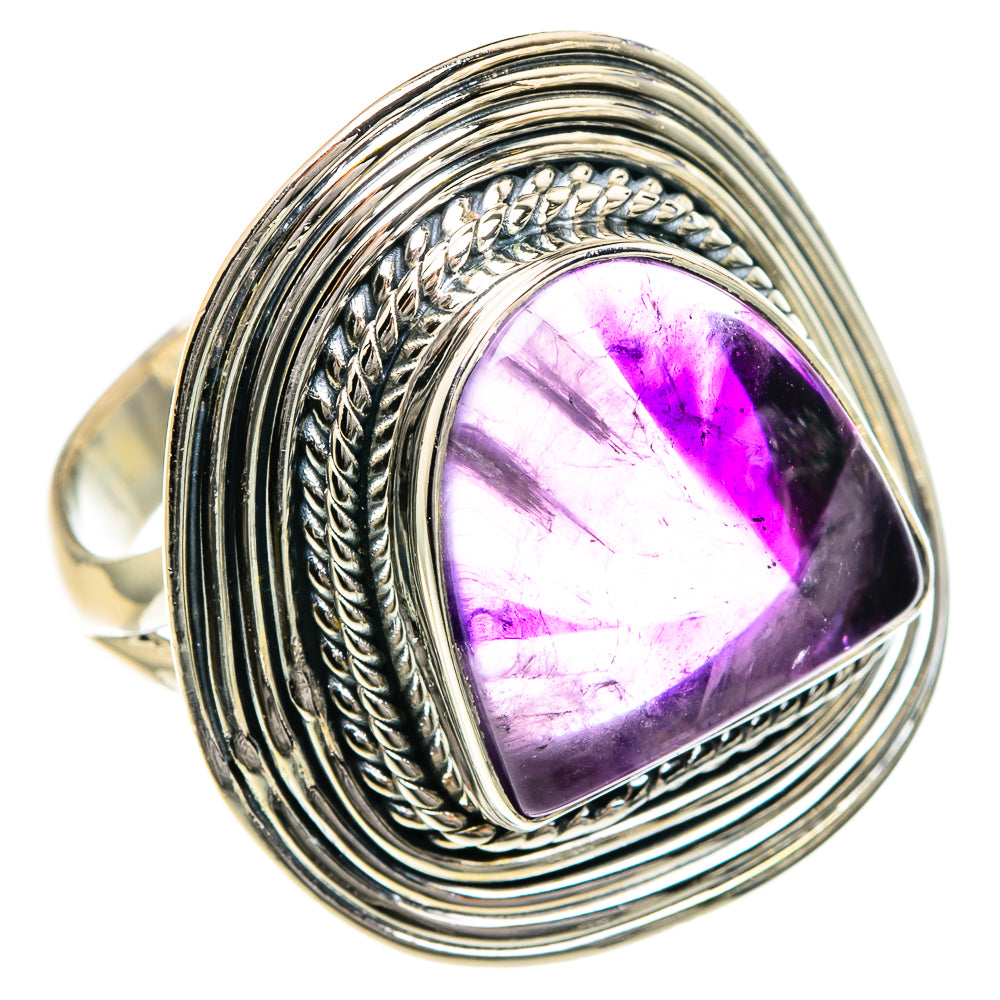 Amethyst Rings handcrafted by Anasilvercos - RING82623