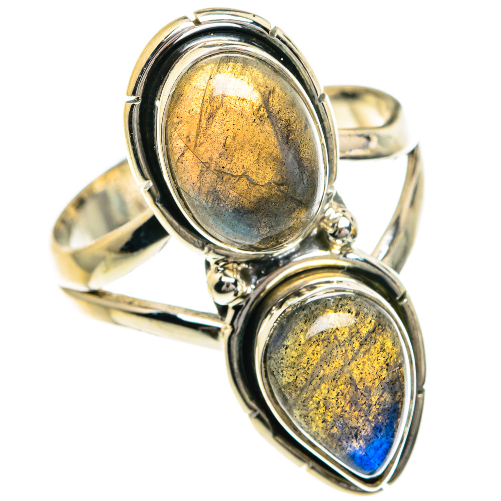 Labradorite Rings handcrafted by Anasilvercos - RING82638