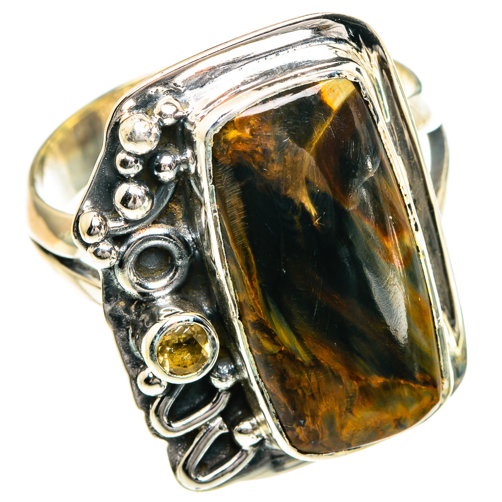 Pietersite Rings handcrafted by Anasilvercos - RING82657