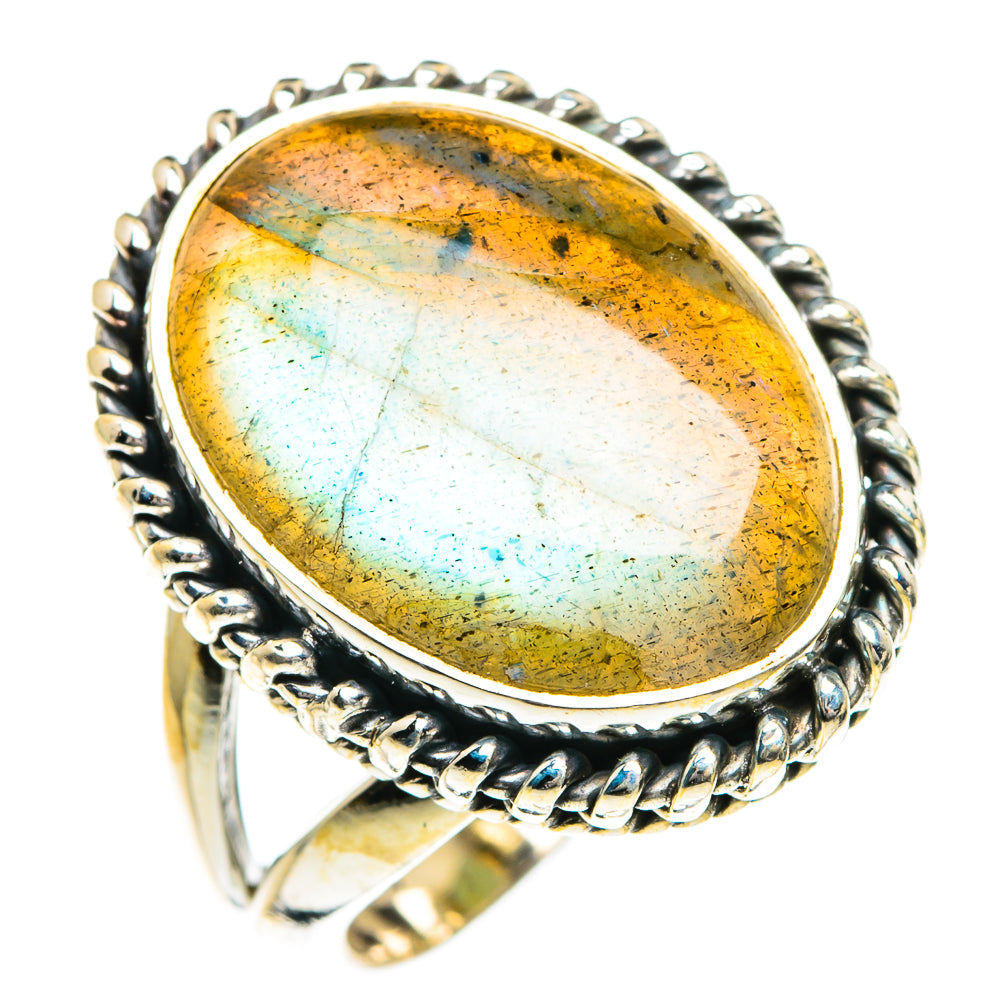 Labradorite Rings handcrafted by Anasilvercos - RING82671
