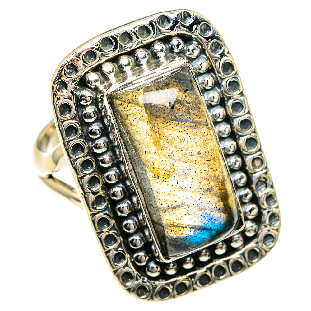 Labradorite Rings handcrafted by Anasilvercos - RING82672
