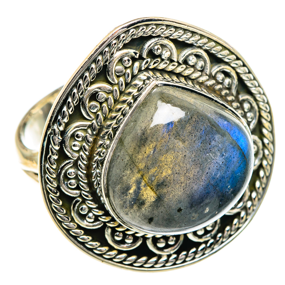 Labradorite Rings handcrafted by Anasilvercos - RING82674