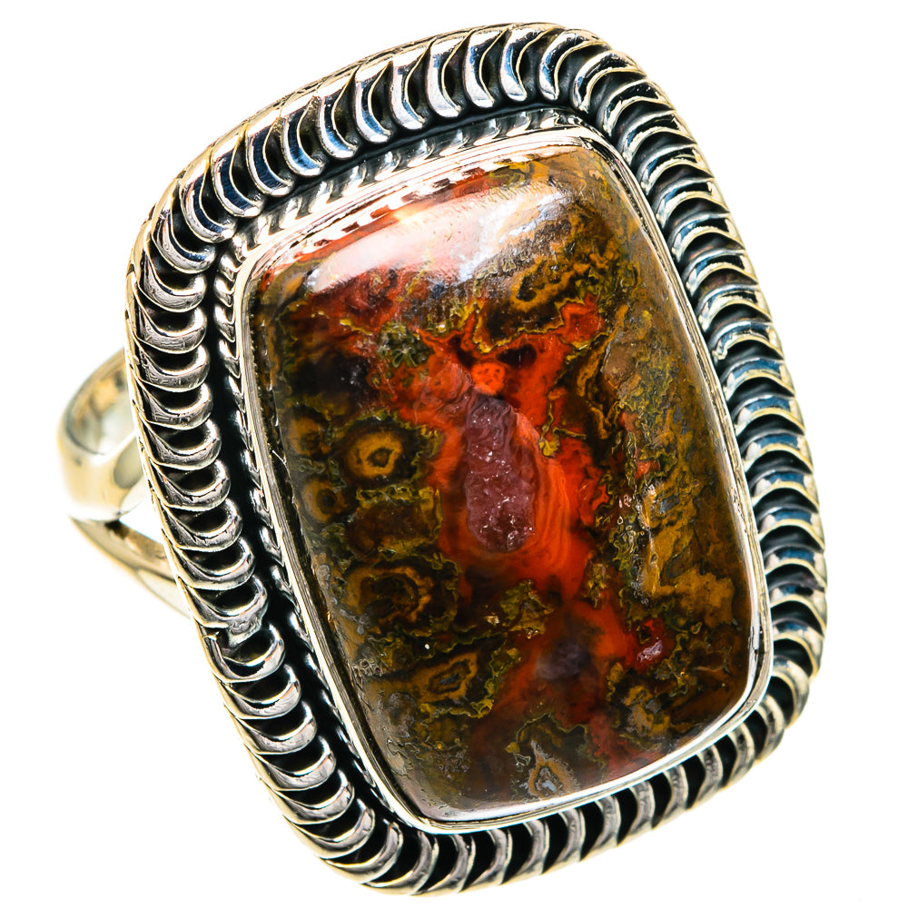 Ocean Jasper Rings handcrafted by Anasilvercos - RING82683 - Photo 2