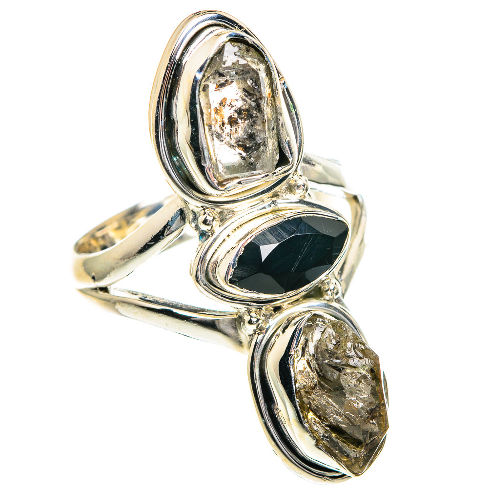 Herkimer Diamond Rings handcrafted by Anasilvercos - RING82688