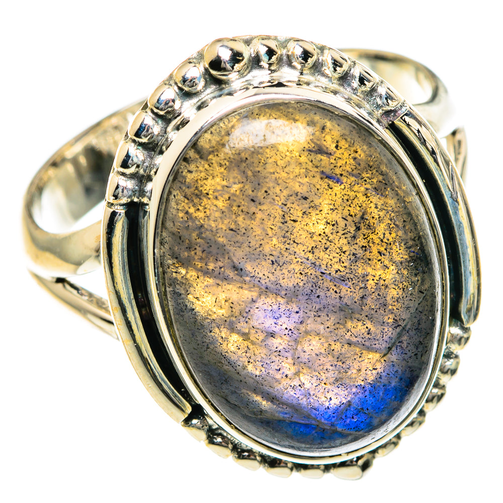 Labradorite Rings handcrafted by Anasilvercos - RING82700