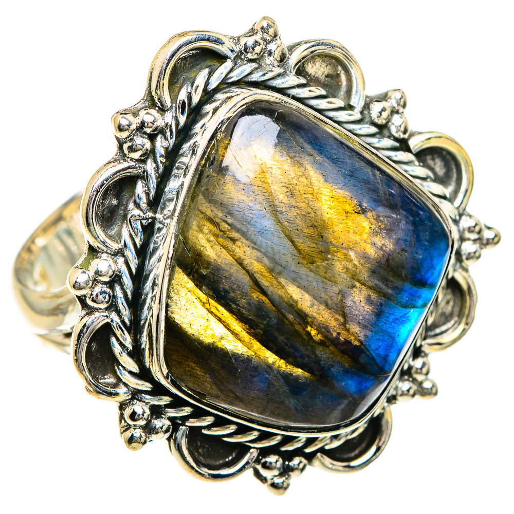 Larimar Rings handcrafted by Anasilvercos - RING82706