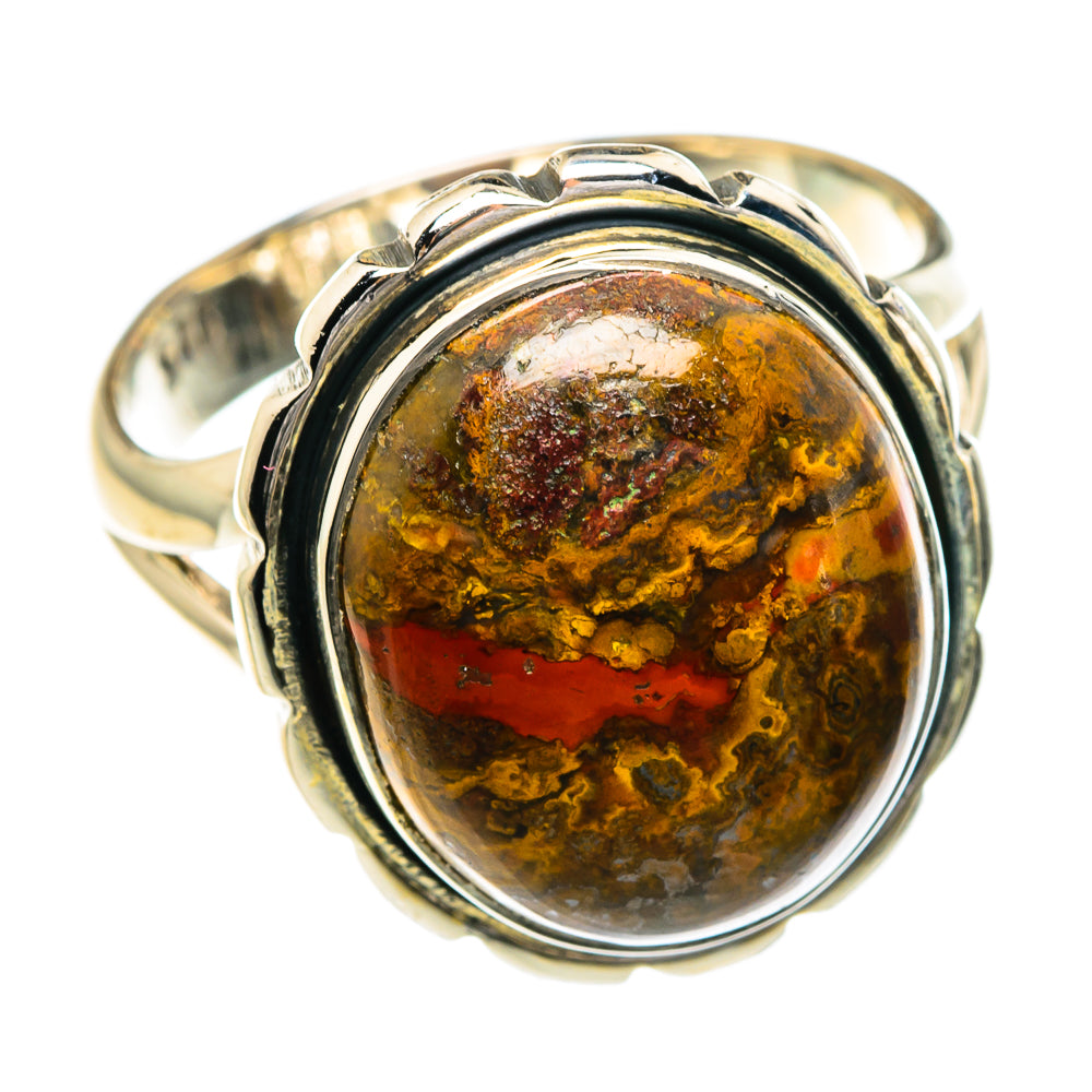 Moroccan Agate Rings handcrafted by Anasilvercos - RING82713
