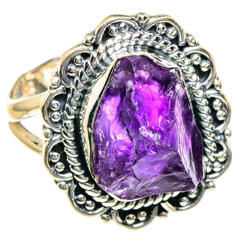 Amethyst Rings handcrafted by Anasilvercos - RING82718