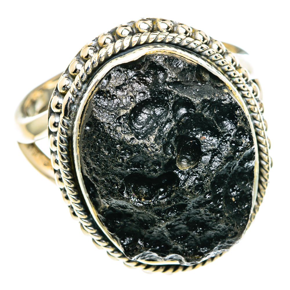 Tektite Rings handcrafted by Anasilvercos - RING82720