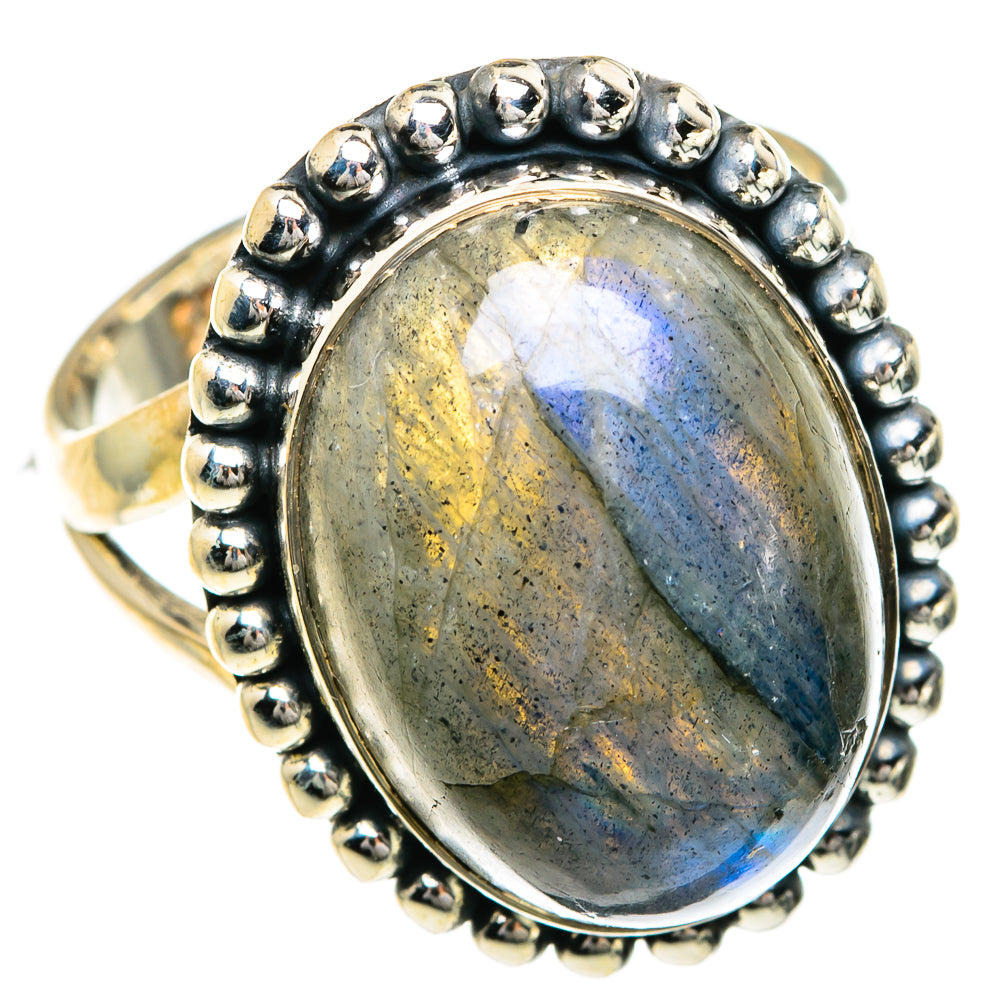 Labradorite Rings handcrafted by Anasilvercos - RING82728