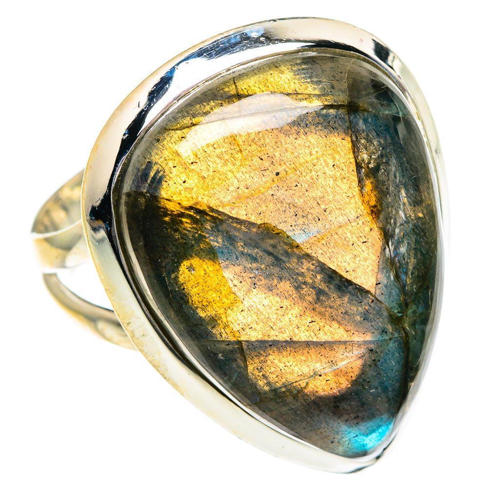 Labradorite Rings handcrafted by Anasilvercos - RING82729