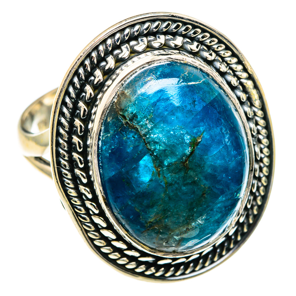 Apatite Rings handcrafted by Anasilvercos - RING82735