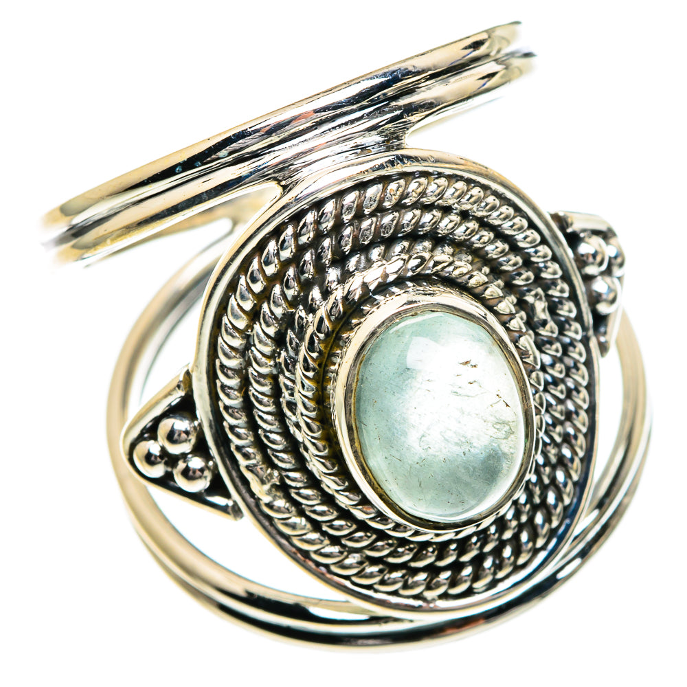 Aquamarine Rings handcrafted by Anasilvercos - RING82736