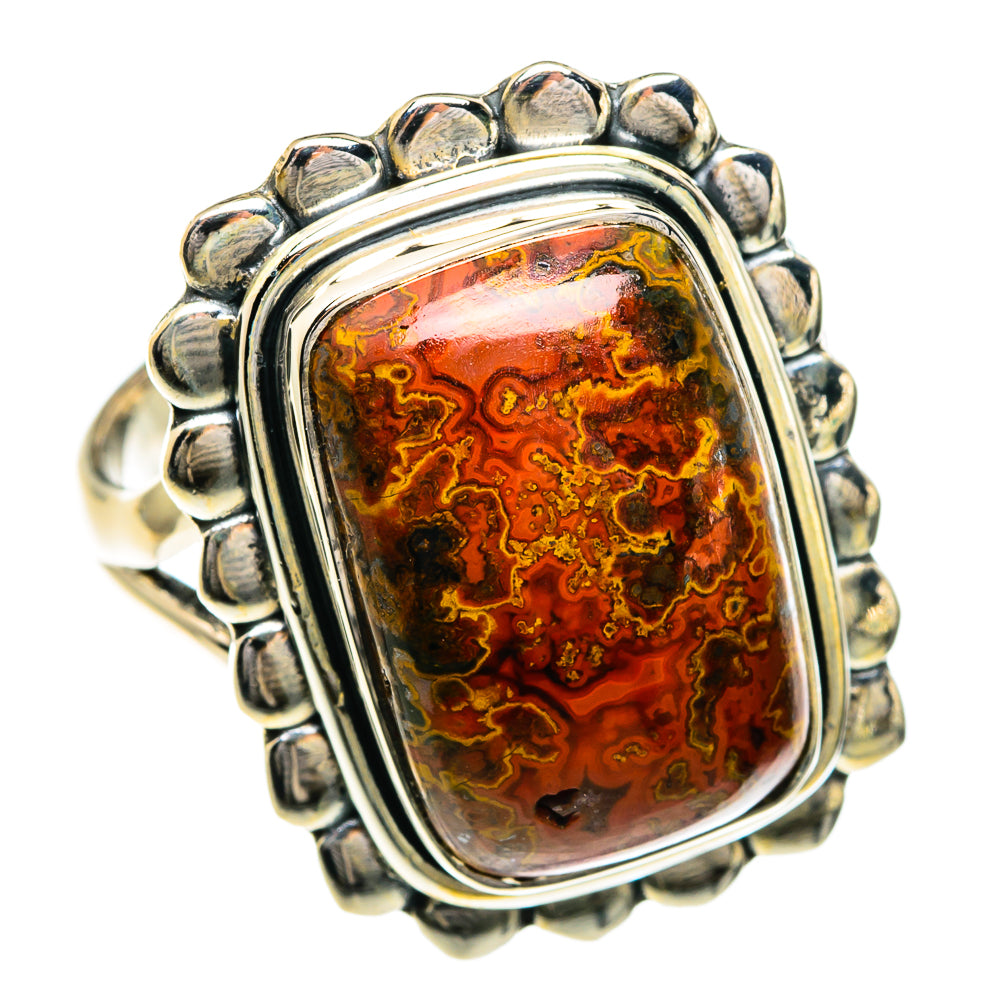 Moroccan Agate Rings handcrafted by Anasilvercos - RING82739