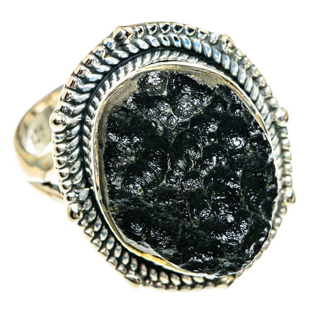 Tektite Rings handcrafted by Anasilvercos - RING82748 - Photo 2