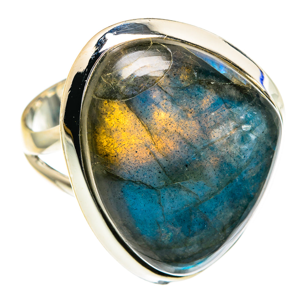 Labradorite Rings handcrafted by Anasilvercos - RING82760